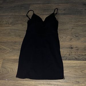 Small body con black dress